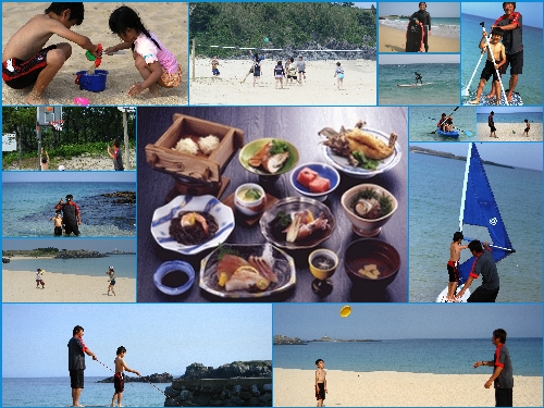 民宿福川荘 魚釣り・ウィンドサーフィン・パドルボード