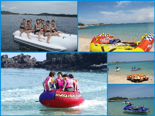 民宿福川荘 バナナボート・マリンジェット・ポッセ